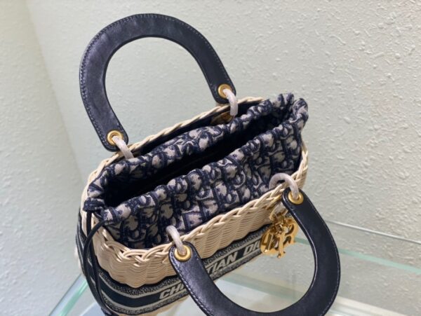 1:1 Replica Christian Dior Mini Lady Dior Bag Black, For Women, Women’s Handbags 17cm/6.5in CD M0505CMVO_M808