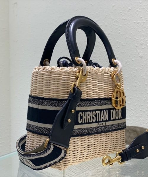 1:1 Replica Christian Dior Mini Lady Dior Bag Black, For Women, Women’s Handbags 17cm/6.5in CD M0505CMVO_M808