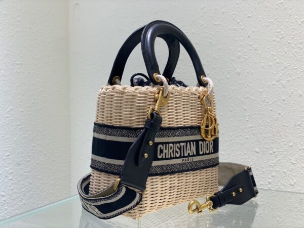 1:1 Replica Christian Dior Mini Lady Dior Bag Black, For Women, Women’s Handbags 17cm/6.5in CD M0505CMVO_M808
