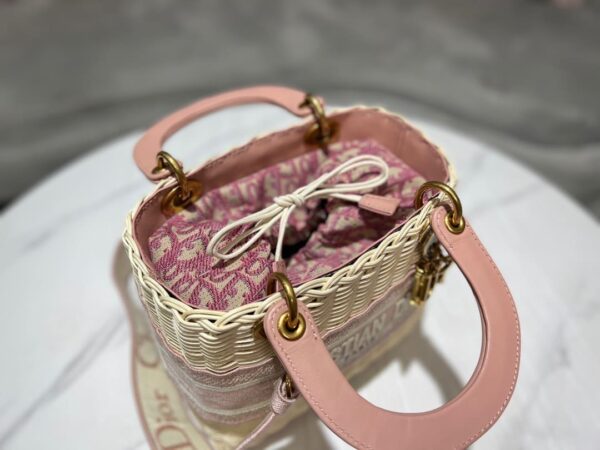 1:1 Replica Christian Dior Mini Lady Dior Bag Pink, For Women, Women’s Handbags 17cm/6.5in CD