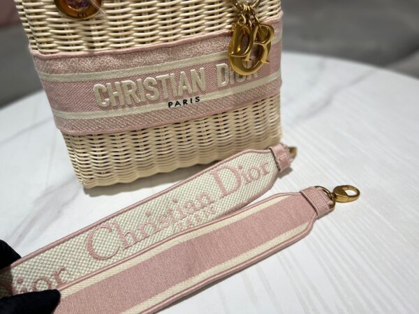 1:1 Replica Christian Dior Mini Lady Dior Bag Pink, For Women, Women’s Handbags 17cm/6.5in CD