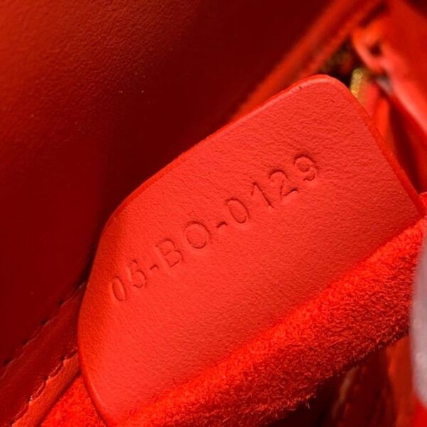 1:1 Replica Christian Dior Mini Lady Dior Bag with Chain Matte Hardware Spring/Summer Collection, Red , For Women Women’s Handbags, 18cm CD