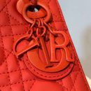 1:1 Replica Christian Dior Mini Lady Dior Bag with Chain Matte Hardware Spring/Summer Collection, Red , For Women Women’s Handbags, 18cm CD