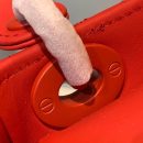 1:1 Replica Christian Dior Mini Lady Dior Bag with Chain Matte Hardware Spring/Summer Collection, Red , For Women Women’s Handbags, 18cm CD