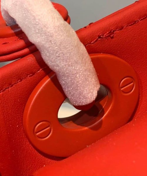 1:1 Replica Christian Dior Mini Lady Dior Bag with Chain Matte Hardware Spring/Summer Collection, Red , For Women Women’s Handbags, 18cm CD