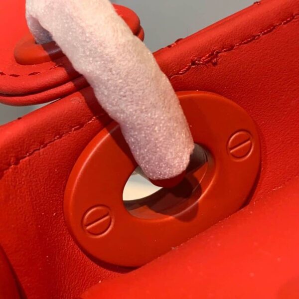 1:1 Replica Christian Dior Mini Lady Dior Bag with Chain Matte Hardware Spring/Summer Collection, Red , For Women Women’s Handbags, 18cm CD