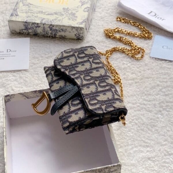 1:1 Replica Christian Dior Mini Obilique Belt Bag For Women 4.5in/12cm CD