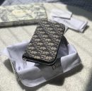 1:1 Replica Christian Dior Oblique Brown Clutch Women's Wallet 20cm/7.8in CD