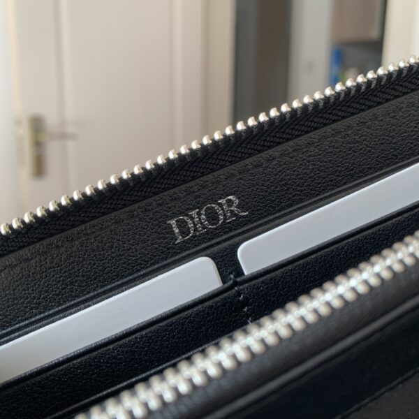 Christian Dior Oblique Brown Clutch Women's Wallet 20cm/7.8in CD