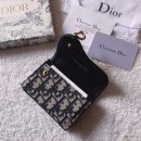 1:1 Replica Christian Dior Oblique Saddle Begie Wallet 11cm