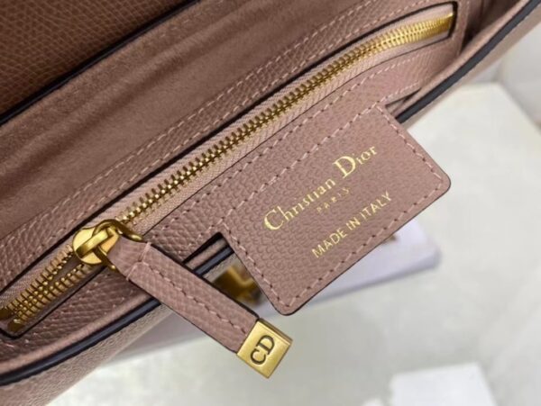 1:1 Replica Christian Dior Saddle Bag With Strap Gold Toned Hardware For Women 25.5cm/10in CD M0455CBAA_M50P