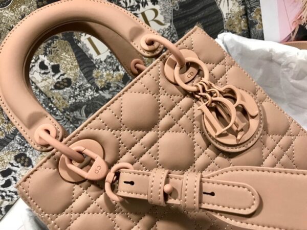 1:1 Replica Christian Dior Smal Lady Dior My ABCDIOR Bag Brown For Women 8in/20cm CD