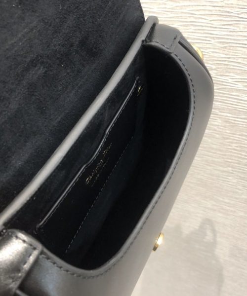 1:1 Replica Christian Dior Small Bobby Bag Black For Women 7in/18cm CD M9317UMOL_M900