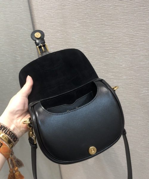 1:1 Replica Christian Dior Small Bobby Bag Black For Women 7in/18cm CD M9317UMOL_M900
