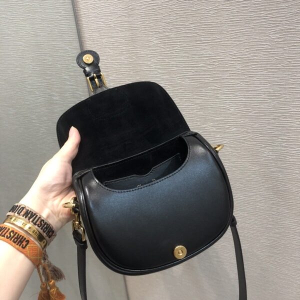 1:1 Replica Christian Dior Small Bobby Bag Black For Women 7in/18cm CD M9317UMOL_M900