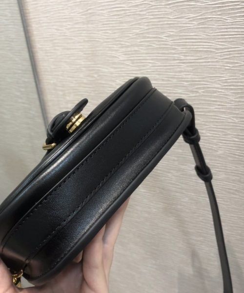 1:1 Replica Christian Dior Small Bobby Bag Black For Women 7in/18cm CD M9317UMOL_M900