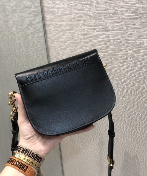 1:1 Replica Christian Dior Small Bobby Bag Black For Women 7in/18cm CD M9317UMOL_M900
