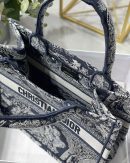 1:1 Replica Christian Dior Small Dior Book Tote Blue, For Women, Women’s Handbags 26.5cm/10.5in CD M1265ZRGO_M928
