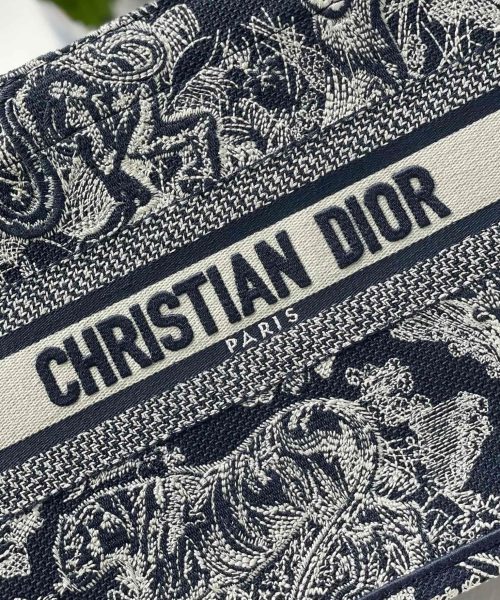 1:1 Replica Christian Dior Small Dior Book Tote Blue, For Women, Women’s Handbags 26.5cm/10.5in CD M1265ZRGO_M928