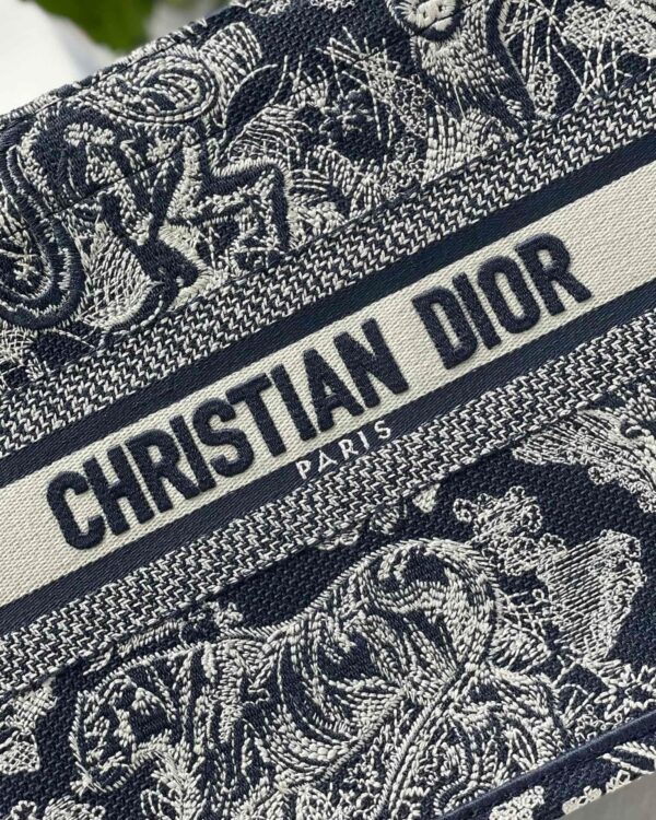 1:1 Replica Christian Dior Small Dior Book Tote Blue, For Women, Women’s Handbags 26.5cm/10.5in CD M1265ZRGO_M928