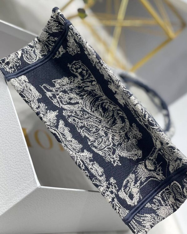 1:1 Replica Christian Dior Small Dior Book Tote Blue, For Women, Women’s Handbags 26.5cm/10.5in CD M1265ZRGO_M928