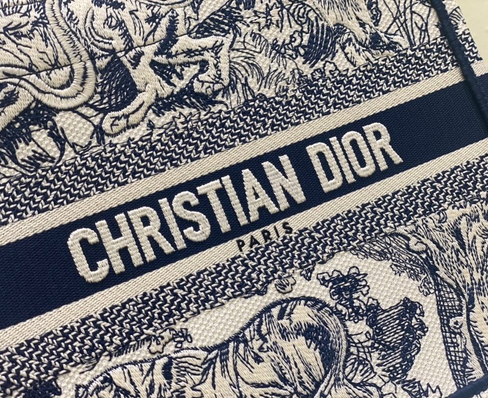 1:1 Replica Christian Dior Small Dior Book Tote Blue, For Women, Women’s Handbags 26.5cm/10.5in CD M1265ZRGO_M928