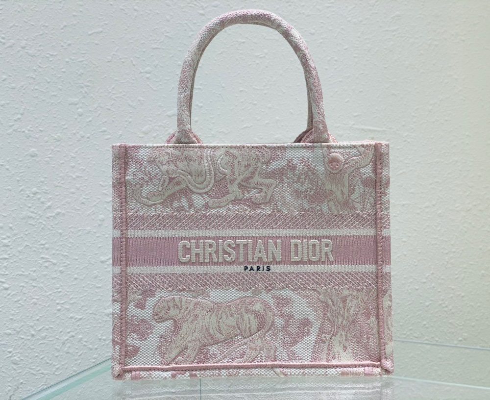 1:1 Replica Christian Dior Small Dior Book Tote Pink, For Women, Women’s Handbags 26.5cm/10.5in CD