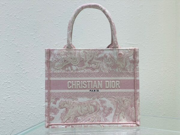 1:1 Replica Christian Dior Small Dior Book Tote Pink, For Women, Women’s Handbags 26.5cm/10.5in CD