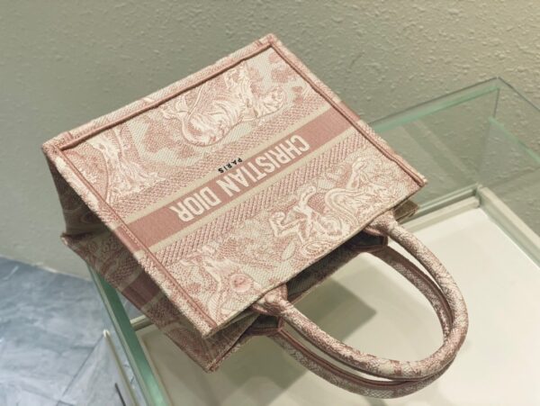 1:1 Replica Christian Dior Small Dior Book Tote Pink, For Women, Women’s Handbags 26.5cm/10.5in CD