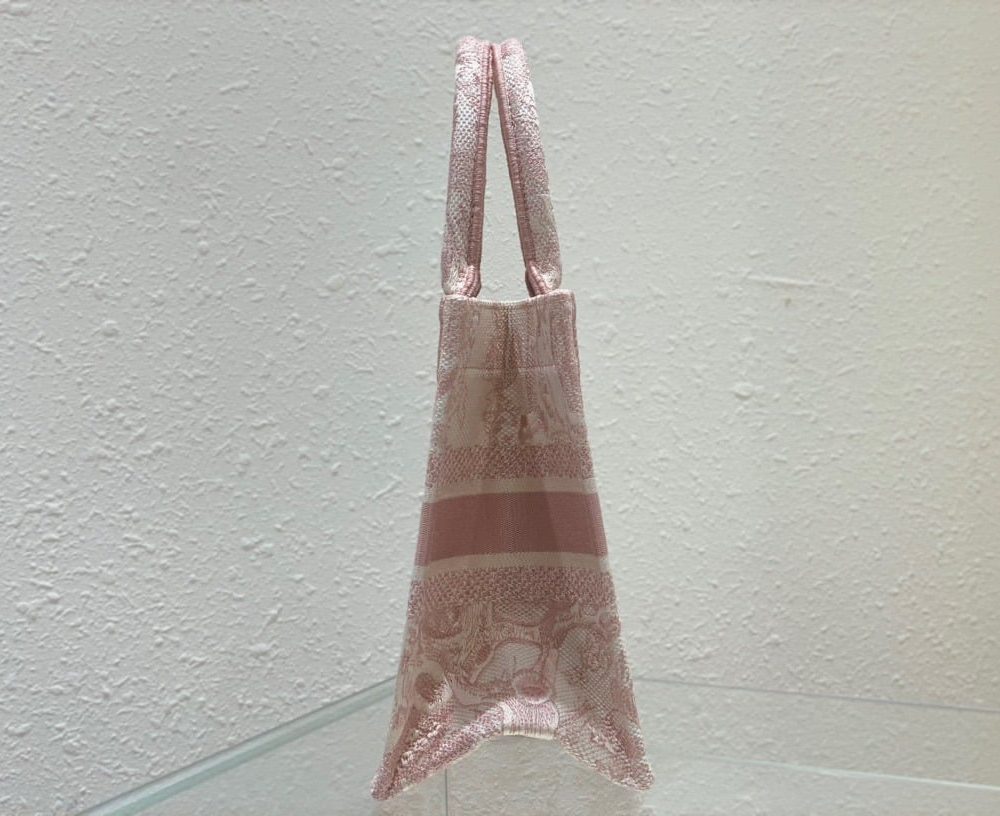 1:1 Replica Christian Dior Small Dior Book Tote Pink, For Women, Women’s Handbags 26.5cm/10.5in CD