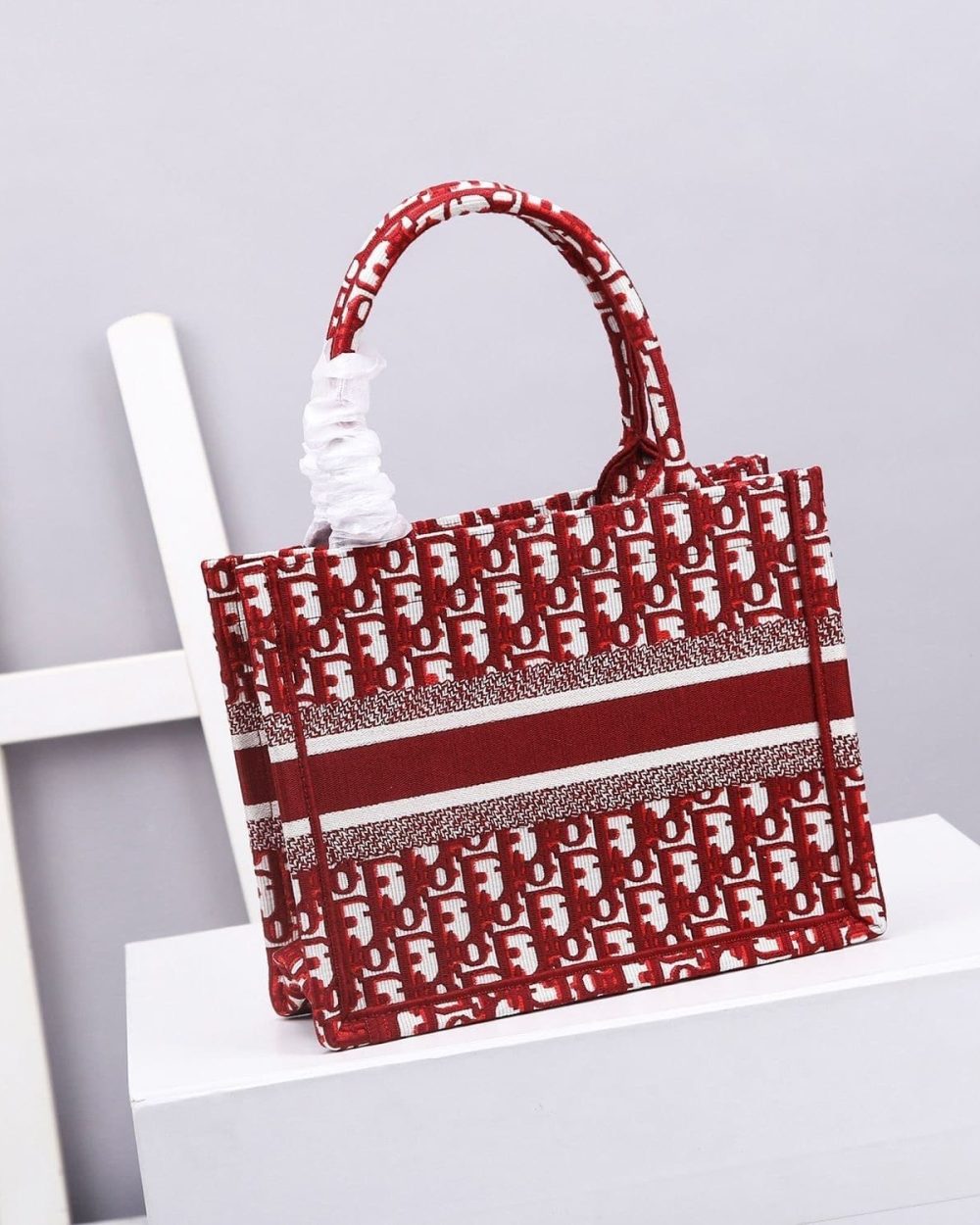 1:1 Replica Christian Dior Small Dior Book Tote Red, For Women, Women’s Handbags 26.5cm/10.5in CD M1265ZRIW_M17E
