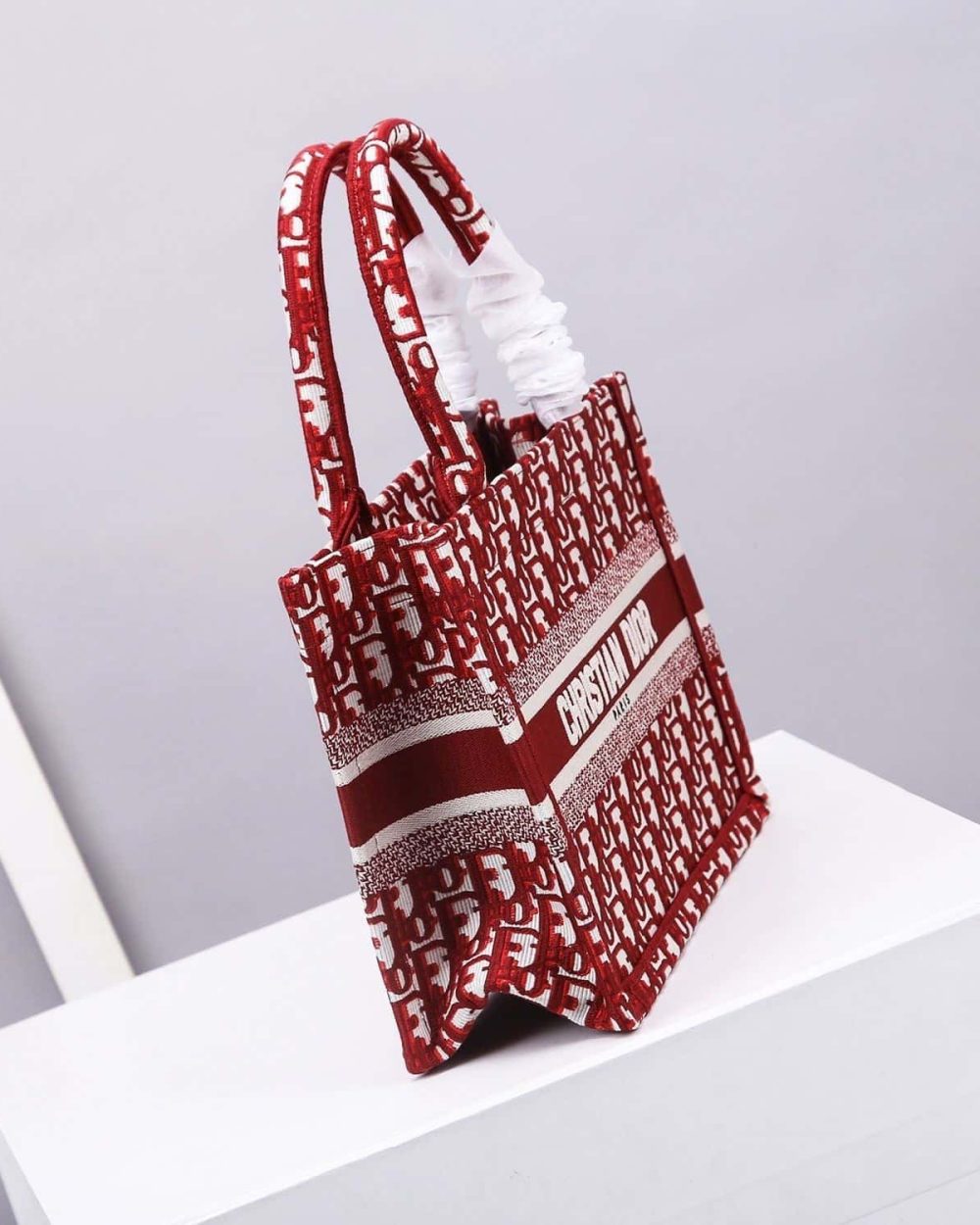 1:1 Replica Christian Dior Small Dior Book Tote Red, For Women, Women’s Handbags 26.5cm/10.5in CD M1265ZRIW_M17E