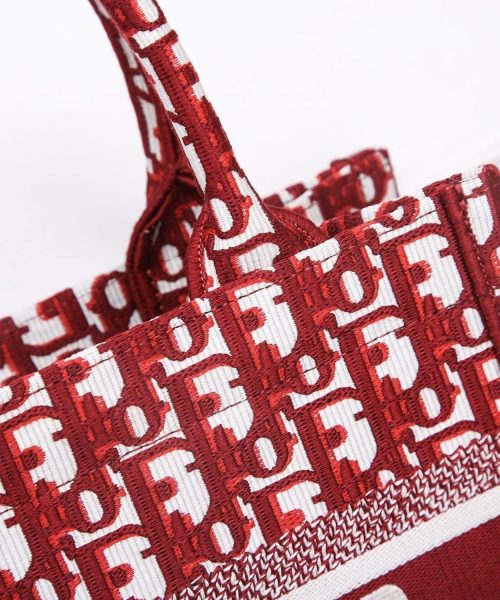 1:1 Replica Christian Dior Small Dior Book Tote Red, For Women, Women’s Handbags 26.5cm/10.5in CD M1265ZRIW_M17E
