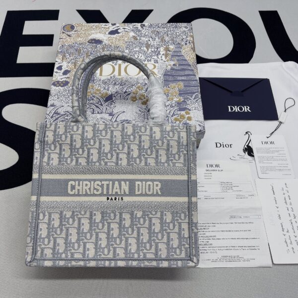 1:1 Replica Christian Dior Small Dior Book Tote Violet, For Women, Women’s Handbags 26.5cm/10.5in CD
