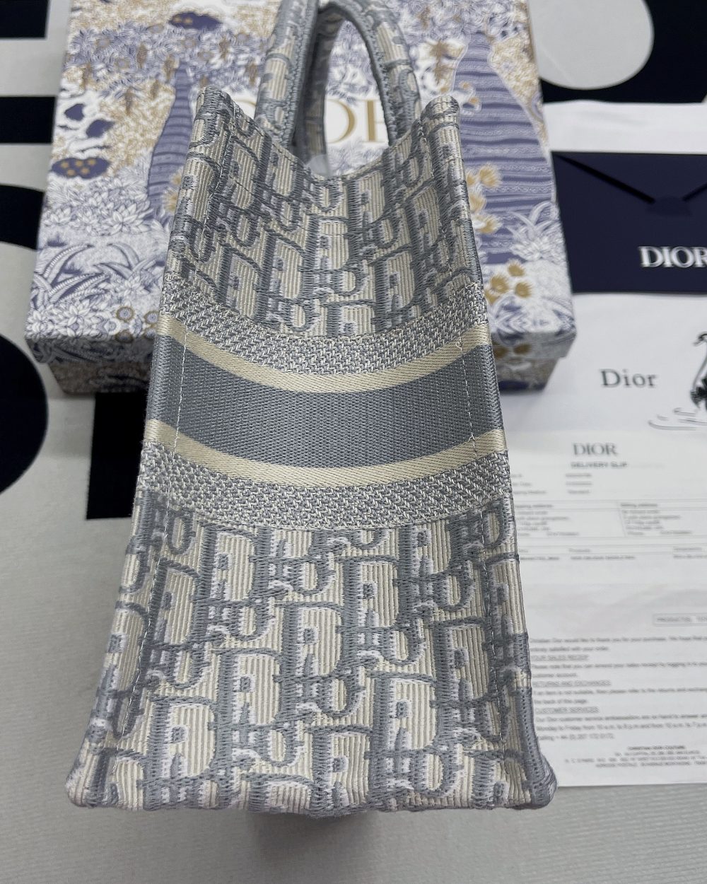 1:1 Replica Christian Dior Small Dior Book Tote Violet, For Women, Women’s Handbags 26.5cm/10.5in CD