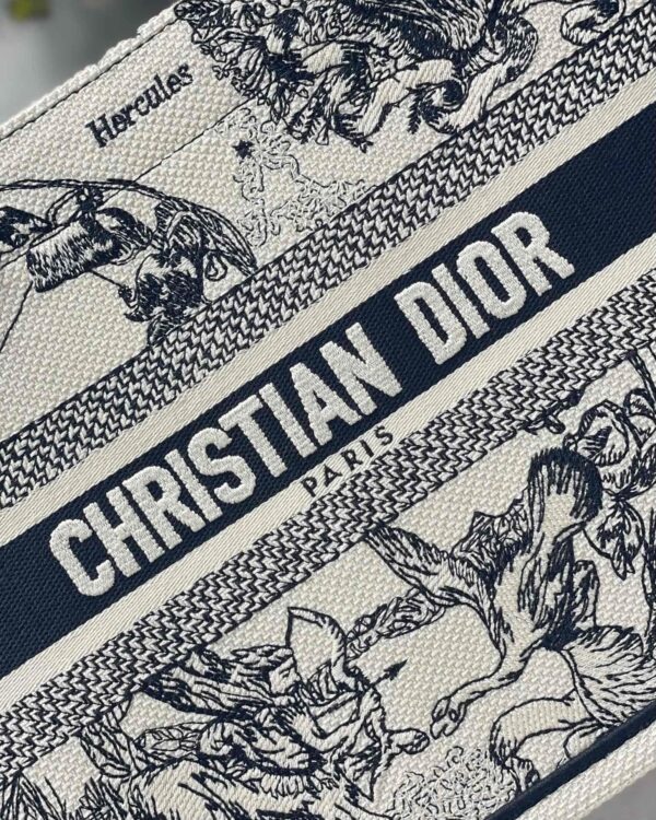 1:1 Replica Christian Dior Small Dior Book Tote White, For Women, Women’s Handbags 26.5cm/10.5in CD M1265ZRHZ_M941