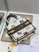 1:1 Replica Christian Dior Small Dior Book Tote white, For Women, Women’s Handbags 26.5cm/10.5in CD M1265ZRTY_M941