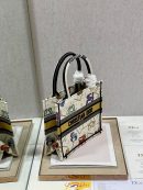 1:1 Replica Christian Dior Small Dior Book Tote white, For Women, Women’s Handbags 26.5cm/10.5in CD M1265ZRTY_M941