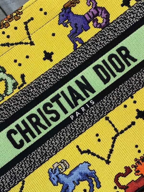 1:1 Replica Christian Dior Small Dior Book Tote Yellow, For Women, Women’s Handbags 26.5cm/10.5in CD M1265ZRTY_M930