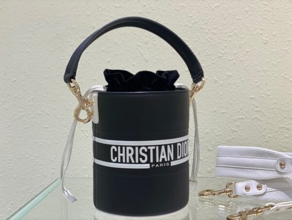 1:1 Replica Christian Dior Small Dior Vibe Bucket Bag Black, For Women, Women’s Handbags 5.5in/14cm CD M8703OOBR_M928