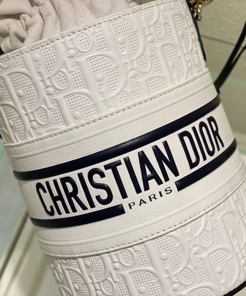 1:1 Replica Christian Dior Small Dior Vibe Bucket Bag White, For Women, Women’s Handbags 5.5in/14cm CD