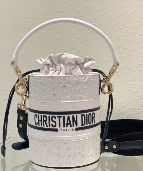 1:1 Replica Christian Dior Small Dior Vibe Bucket Bag White, For Women, Women’s Handbags 5.5in/14cm CD
