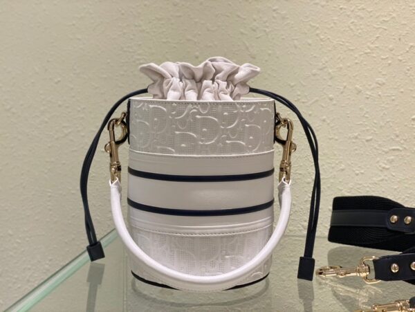 1:1 Replica Christian Dior Small Dior Vibe Bucket Bag White, For Women, Women’s Handbags 5.5in/14cm CD