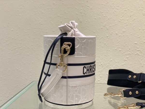 1:1 Replica Christian Dior Small Dior Vibe Bucket Bag White, For Women, Women’s Handbags 5.5in/14cm CD
