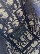 1:1 Replica Christian Dior Small DIORCAMP Bag Blue Dior Oblique Embroidery, Blue, For Women Women's Handbags, Shoulder Bags, Crossbody Bags, 23cm CD M1241ORIW_M928