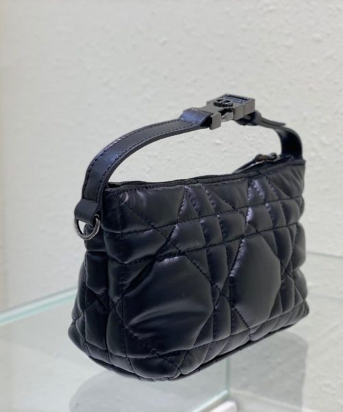 1:1 Replica Christian Dior Small DiorTravel Nomad Pouch Black, For Women, Women’s Handbags 6in/15cm CD S5553BMIG_M900