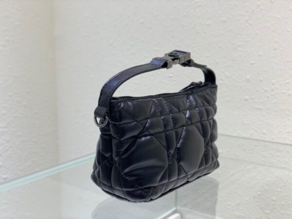 1:1 Replica Christian Dior Small DiorTravel Nomad Pouch Black, For Women, Women’s Handbags 6in/15cm CD S5553BMIG_M900