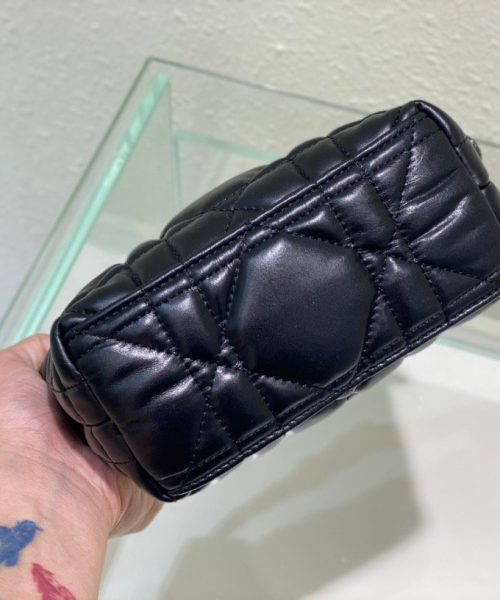 1:1 Replica Christian Dior Small DiorTravel Nomad Pouch Black, For Women, Women’s Handbags 6in/15cm CD S5553BMIG_M900