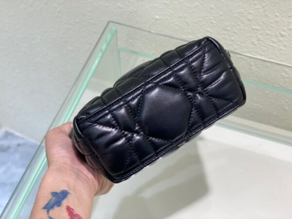 1:1 Replica Christian Dior Small DiorTravel Nomad Pouch Black, For Women, Women’s Handbags 6in/15cm CD S5553BMIG_M900
