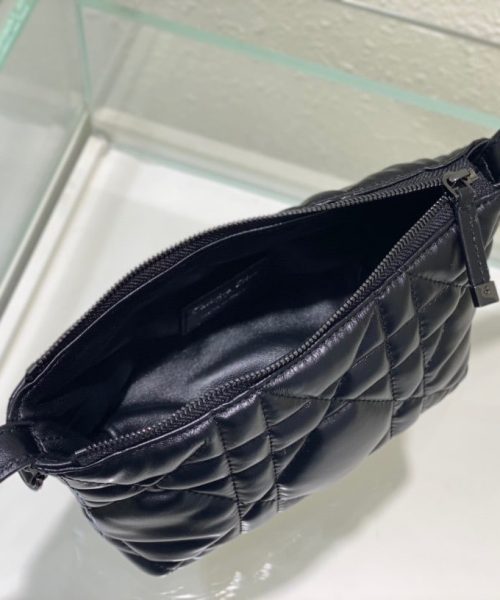 1:1 Replica Christian Dior Small DiorTravel Nomad Pouch Black, For Women, Women’s Handbags 6in/15cm CD S5553BMIG_M900